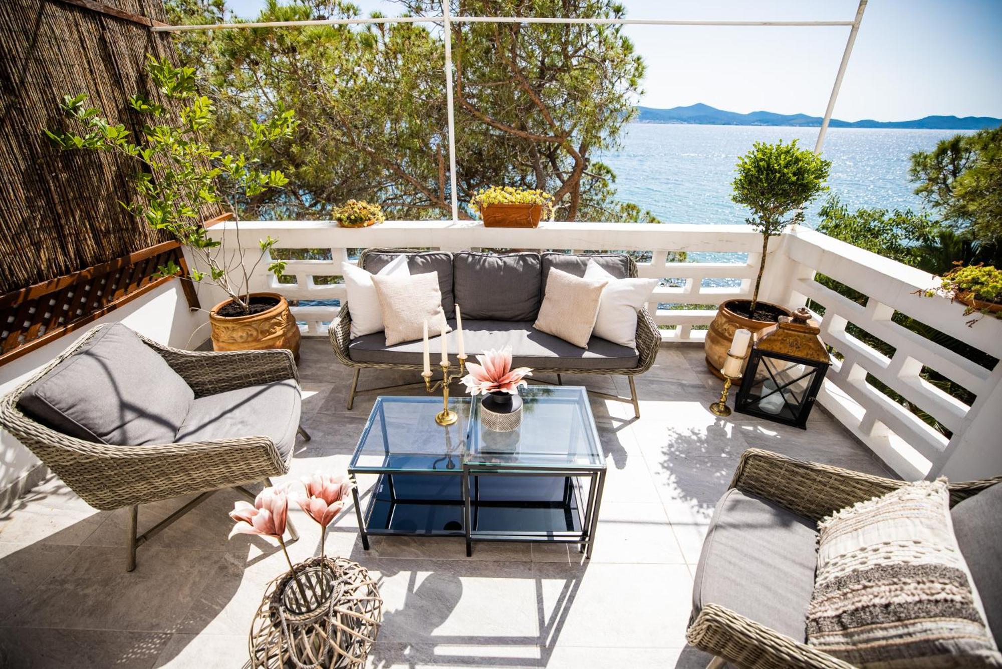 Zadar Center Beach Apartment - Directly On The Sea ภายนอก รูปภาพ