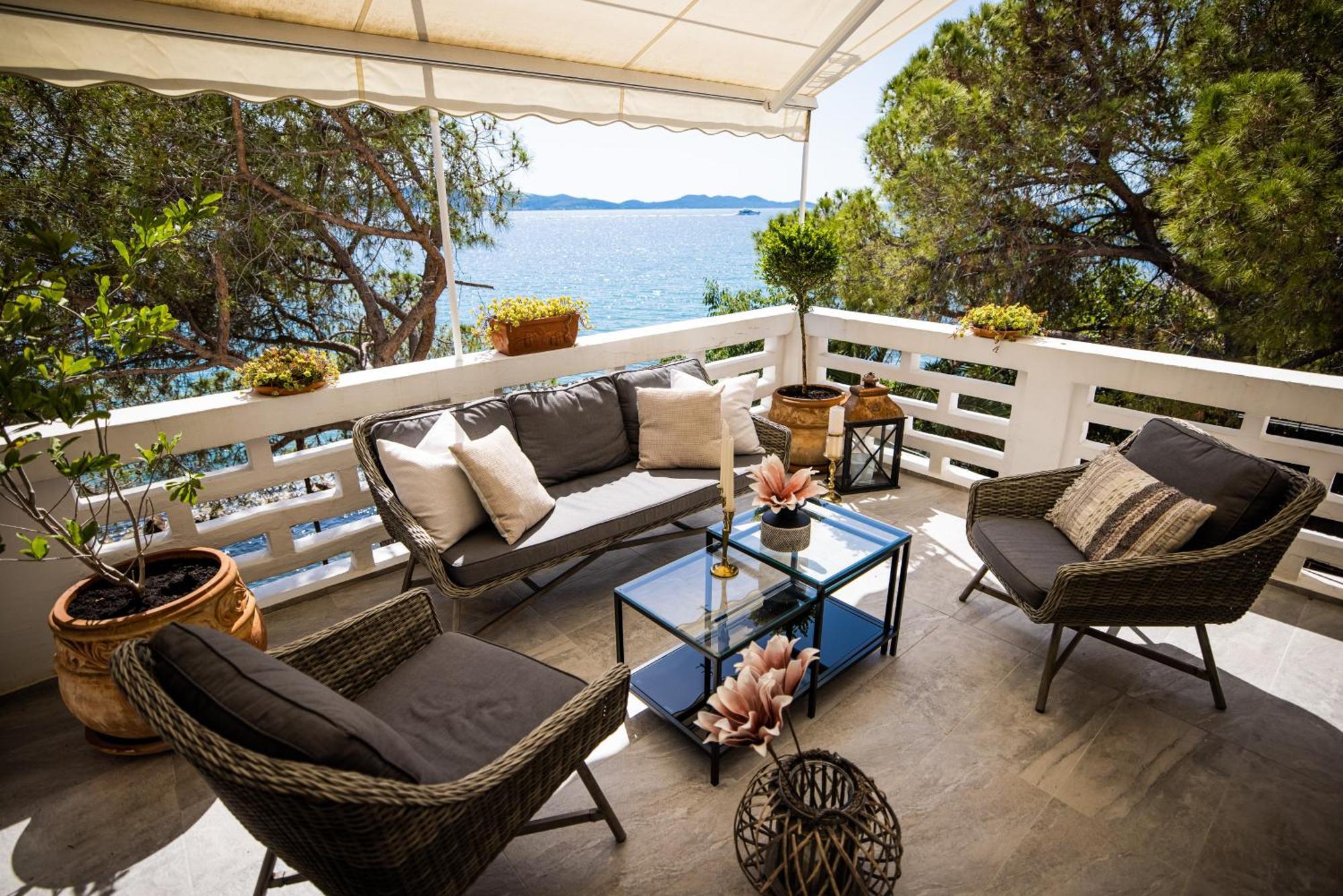 Zadar Center Beach Apartment - Directly On The Sea ภายนอก รูปภาพ