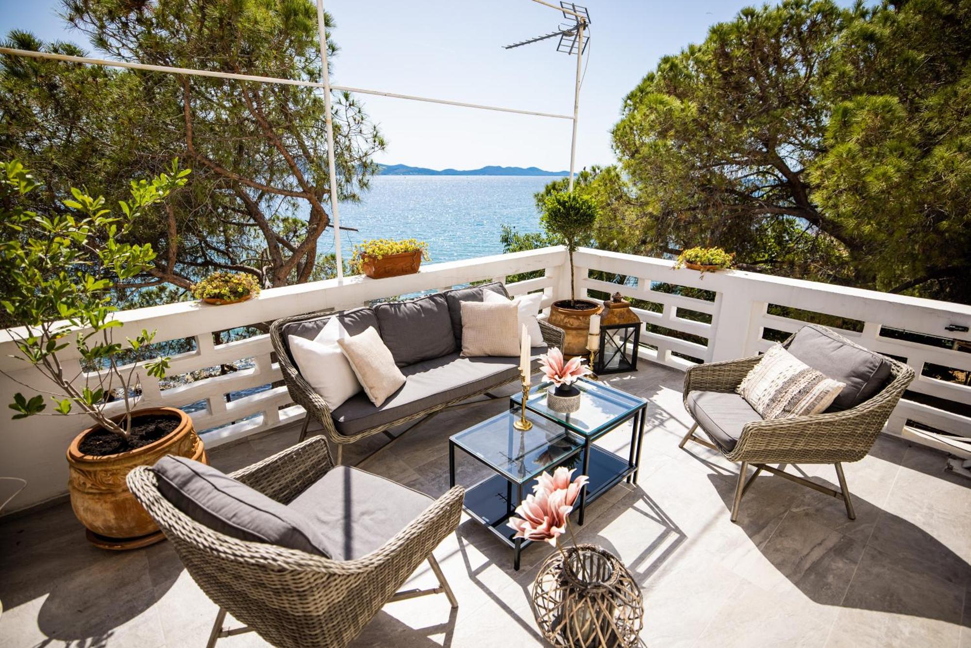Zadar Center Beach Apartment - Directly On The Sea ภายนอก รูปภาพ